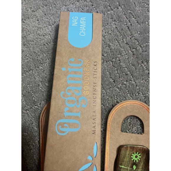 10 Piece Set Incense And Burner 5 Scents Plus 5 Burners Brand New Organic - Picture 5 of 9